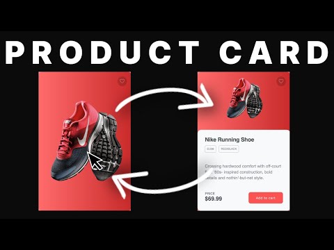 How to Create This Modern Nike Product Card with Just HTML & CSS – No JavaScript!