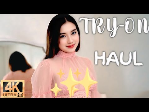 [4K] Fashion Try On Haul | Effortless Style & Everyday Chic | Elegant Wedding & Cocktail Outfit 2025