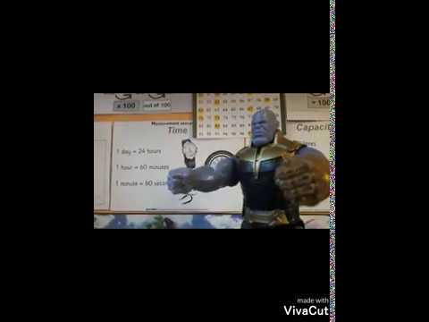 Hulk VS Thanos toy battle