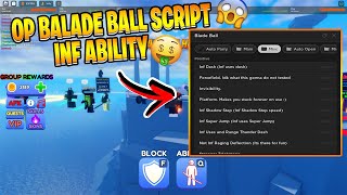 INF Ability Blade Ball Script Roblox 2023