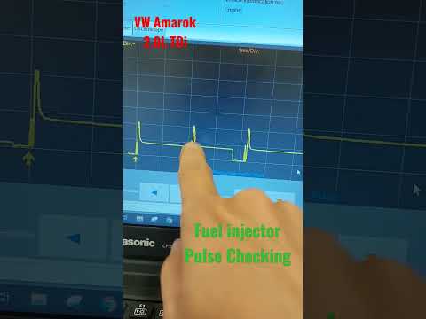 Fuel injector checking via DSO/Oscilloscope #BoschPiezoInjectors#Technician
