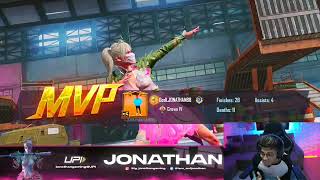 Jonathan Tdm Gameplay Video 🥵 #jonathan #bgmi #jonathangamplay #jonathantdm #tdm #pubg #1v4 #godlike