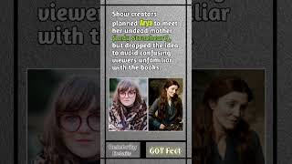 Arya’s Cut Scene With Lady Stoneheart#Gotfect