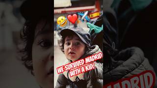 Sneak Peek: We Survived Madrid with a Kid! #familytravel #travelwithkids  #madrid #travelspain