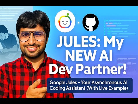 JULES: My NEW AI Dev Partner! | Google Jules Tutorial + Live Coding Example