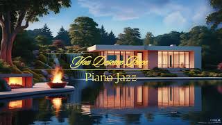 Outdoor Jazz Escape: Piano Melodies by the Creekside Fireplace | You Deserve Peace