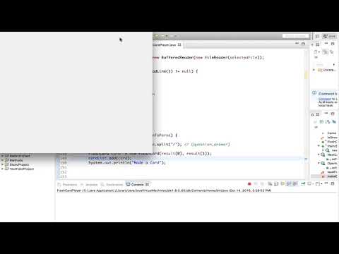056 Lets Build a Java Swing Application   FlashCard   Final