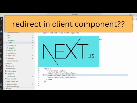nextjs redirect in client component |  how to redirect in nextjs #nextjs
