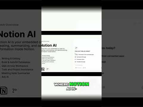 Notion AI: Unlocking Your Workspace's True Potential