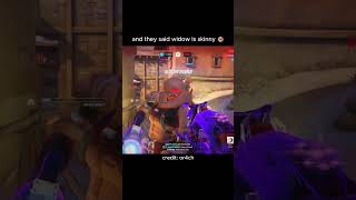 perfect block from widow #overwatch2 #gaming #overwatchclips #overwatch #ow2