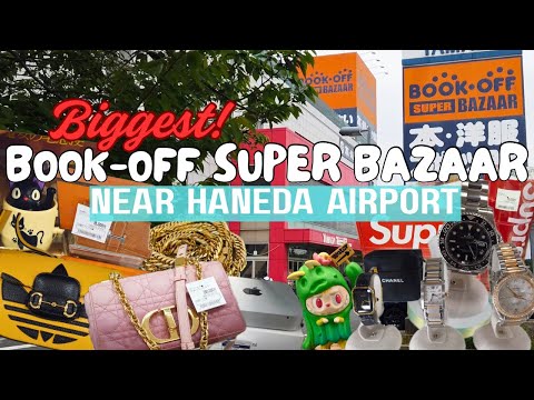 LIVING IN JAPAN 069 | Biggest Book-Off Super Bazaar Near Tokyo's Haneda Airport