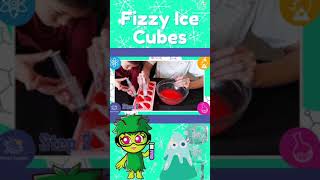Fizzy Ice Cubes | Science Experiment #shorts