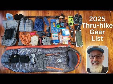 My 2025 Appalachian Trail thru-hike gear list.
