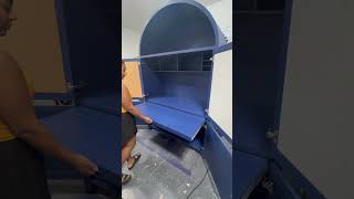 Custom desk armoire #offtheripwoodco #builtnotbought #woodworking #customdesign