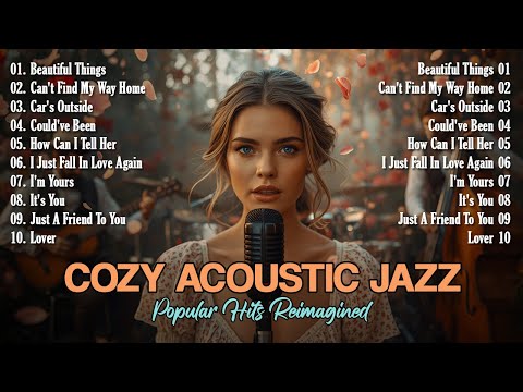 Best Acoustic Jazz Covers of Popular Songs 2026 ☕ Relaxing Coffee Shop Music to Study/Work