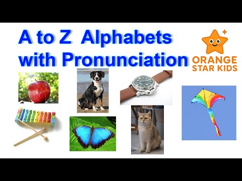 A to Z Alphabets with Pronunciation | Fun Learning for Kids with Pictures