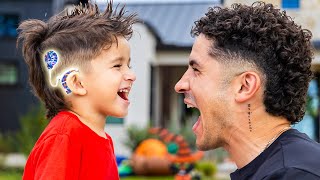 Surprising Neo With CUSTOM MADE Cochlear Implants!!!