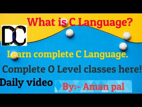 C Language || O Level || Computer Dose || C Language Online classes || Algorithm and Flow chart