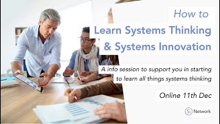 How to Start Learning Systems Thinking and Systems Innovation?