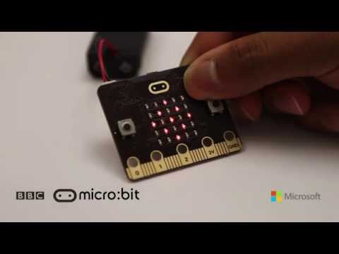 BBC micro:bit - Snowflake Fall Challenge 1
