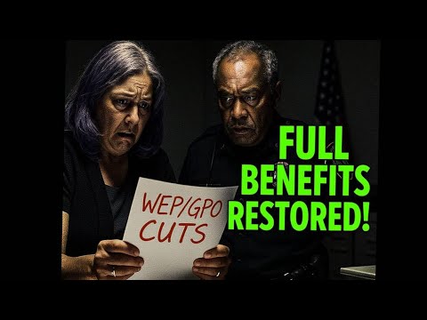 Social Security Fairness Act 2025 🔥 Full Benefits for Teachers, Police, and Public Workers!