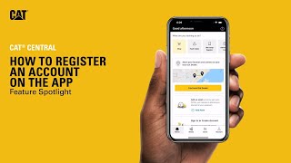 Register an Account in Cat® Central | Feature Spotlight