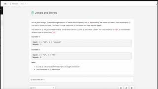 LeetCode May 2- Jewels and Stones C++ solution with explanation