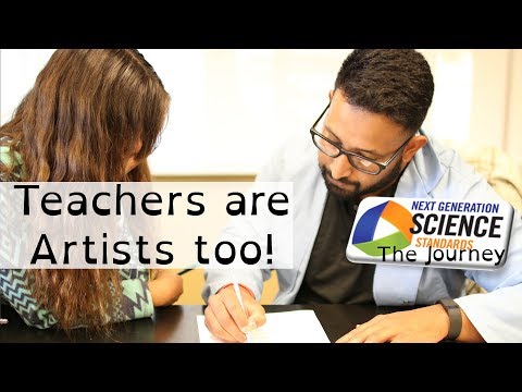 Teachers are Artists too! My NGSS Journey.