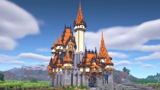 Minecraft | How to Build a Easy Castle | Small Castle Tutorial