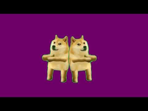 Cheems Dogge Duo Dance & Solo dance Green screen Video template for memes Trending Dogge dog Memes c