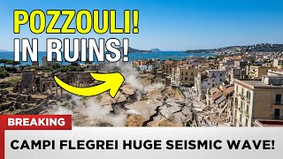 1 MINUTE AGO: Naples' Campi Flegrei Seismic Swarm Strikes At 9:03 AM - Pozzuoli In Panic