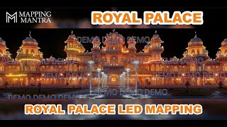Royal Palace LED Mapping VJ Loop | Seamless Grand Stage Visuals by Mapping Mantra