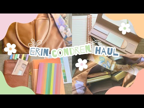 Erin Condren Haul | My first purchase