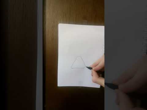 A simpler way to draw the Penrose triangle