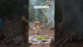 People Here Walk Barefoot on Fire And Smile 🔥 #ancienttraditions #fiji #worldcultures