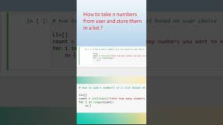 Adding values to list #listprogramming #Pythonprogramming #pythoninhindi