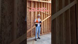 Day in the life: Structural Engineer #engineeringlife #structuralengineering #shorts
