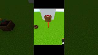 Minecraft : Super Easy Basketball Goal | Tutorial #shorts #minecraft #mcpe #tutorial