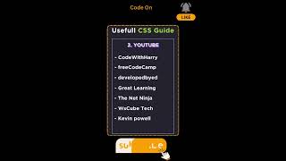 #UsefullCSSGuide #codeon #codeon