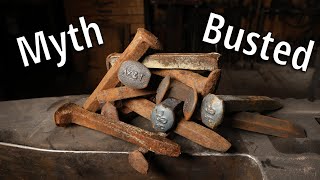 Railroad Spikes for Blacksmithing - Clearing some of the confusion