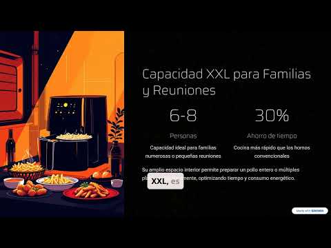 KESSER® XXL Airfryer - Freidora de aire caliente