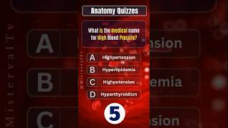 Basic Human Anatomy Quiz For Beginners PT01 #anatomyquiz #generalknowledgequiz #education