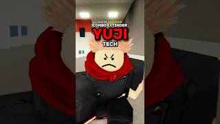 Jujutsu Shenanigans Yuji Combo Extender Tech #jujutsushenanigans #roblox