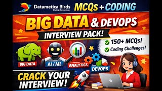 Datametica Birds Interview Questions 📊 | Big Data, ML, DevOps Full MCQs Pack 🧠💡