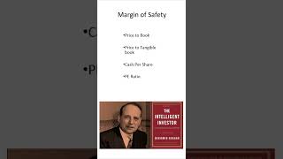 Margin of Safety, Benjamin Graham