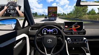 2025 Toyota RAV4 - Euro Truck Simulator 2 [Steering Wheel Gameplay]