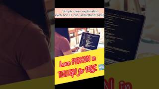 JUST in 10 hours 🤯...Learn PYTHON in Telugu  #python #viral #ytshorts #shortsfeed #pythonlife