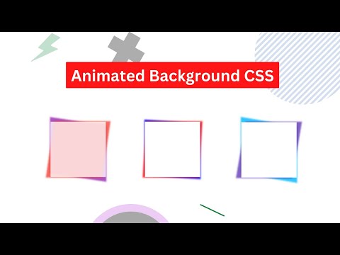 CSS Box Background Animation Tutorial