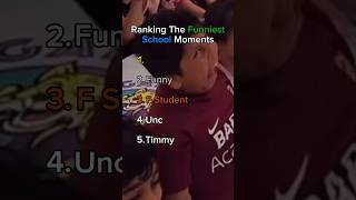 Ranking The Funniest School Moments #school #moment #funny #top5