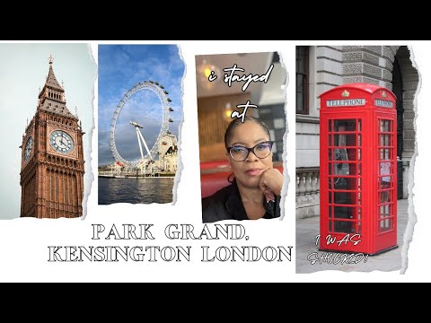 i stayed overnight at the park Grand London Kensington. i was SHOCKED!